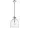 Z-Lite Pearson 1 Light Pendant, Polished Nickel And Clear Seedy 817-12PN - alternate 1